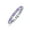 Purple, variant on Womens Two Color Cubic Zirconia Stackable CZ Eternity Band Ring Sterling Silver