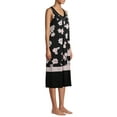 thumbnail image 3 of Secret Treasures Modern Midi Sleepwear Dress (Women's Plus), 1 Pack, 3 of 6