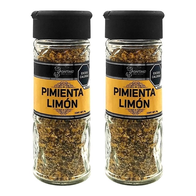 Pontino Pimienta Limón 74 Gramos 2 Piezas