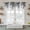 Black, variant on Black Gradient Tier Curtains 24 Inch Length, Abstract Polka Dots Vintage Modern Cafe Short Curtains for Bathroom Over Sink, Small Kitchen Curtain Light Filtering Tiered Drapes 2 Panels 27.5"Wx24"L
