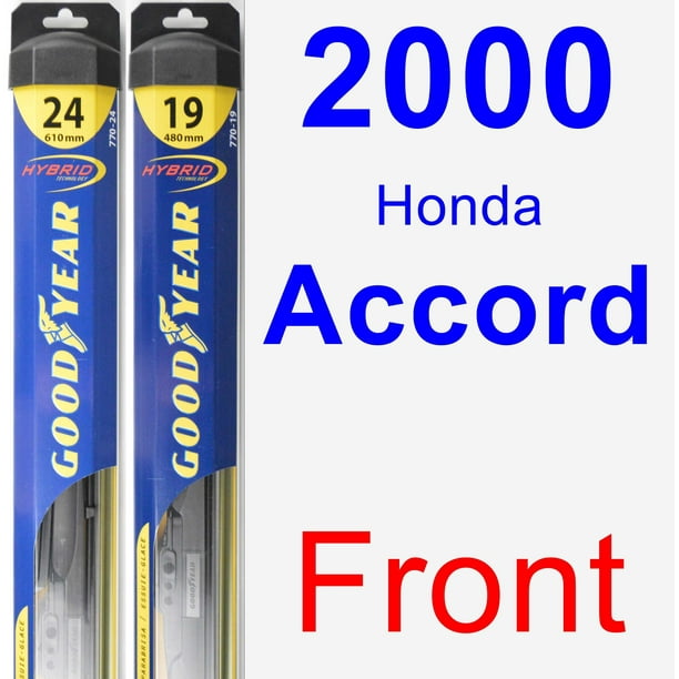 2000 Honda Accord Wiper Blade Set/Kit (Front) (2 Blades) Hybrid