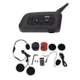 thumbnail image 2 of Intercomunicador inalámbrico Bluetooth para casco de motocicleta V6Plus‑1200, manos libres, para 6 personas, 2 of 15