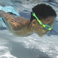 thumbnail image 4 of Gafas de natación TYR para niños, silicona negra y azul, de 3 a 10 años, 4 of 4