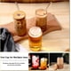 thumbnail image 3 of Juego de vasos de vidrio DWTS DANWEITESI con tapas y pajitas, 16 oz, juego de 2, 3 of 8