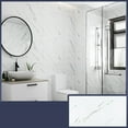thumbnail image 1 of Luckyn Waterproof Wall Sticker Marble Tiles Sticker Self-Adhesive Kitchen Tile Stickers, Modern Tiles, Adhesive Tiles Kitchen Home Bathroom Wallpapers, 1 of 5