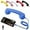 Blue, variant on Retro Phone Handset, 2026 New Retro Phone Handset for Phone, Microphone & Speaker, for Cell Mobile Video Conferences, Calls, Meetings (Red)