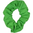 thumbnail image 5 of Motique Accessories Large Solid Hair Scrunchie for Adult Female - Set of 6-Green Purple Black, 5 of 5