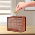 thumbnail image 3 of CNKOO Savings Challenge Box  Save 2000 Money Box  Clearance Wooden 2000 Savings Box 2000 Wooden Money Box  Reusable Wooden Money Box for Cash 2000 for Budgeting &Tracking (Brown), 3 of 6