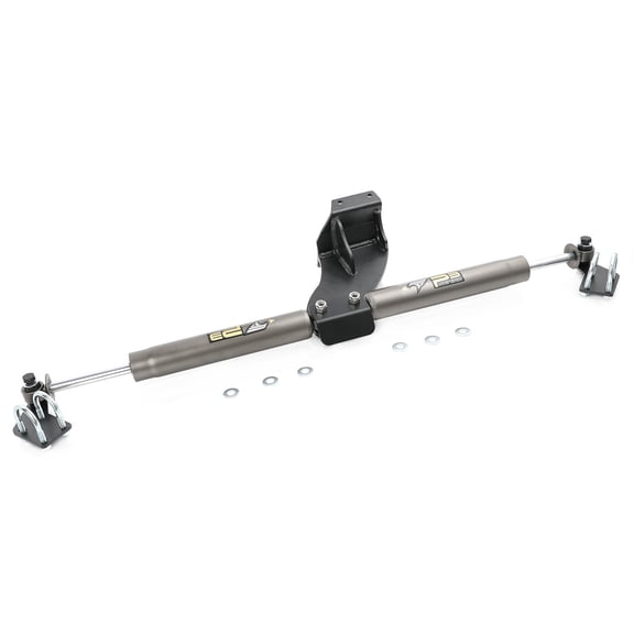 FAPO SHOCK Dual Steering Stabilizer Kit Compatible with Dodge Ram 2500 3500 4WD 2014-2022, 2.0" Twin-tube