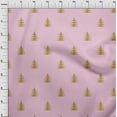 thumbnail image 3 of oneOone Silk Tabby Fabric Christmas Tree Ikat Decor Fabric Printed BTY 42 Inch Wide, 3 of 4