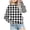 White, variant on GigrtiJin Girls Oversized Plaid Sweatshirt Long Sleeve Round Neck Fashion Pullover Blouse Kids Casual Comfy Loose Tops