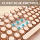 thumbnail image 5 of Teclado MageGee Typewriter Mechanical 104 teclas con interruptor azul, 5 of 8