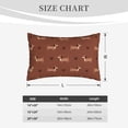 thumbnail image 3 of Plush Throw Pillow Covers, Dachshund Dog Puppy No.1040 Pillow Cases with Invisible Zipper, Breathable Microfiber Pillow Cases Standard Size for Sleeping Bedroom Sofa Living Room 16x24, 3 of 5