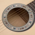 thumbnail image 1 of Peahefy Acoustic Guitars Decoration, Easy To Assemble Easy To Use Sound Hole Inlay, Guitars For Home, 1 of 8