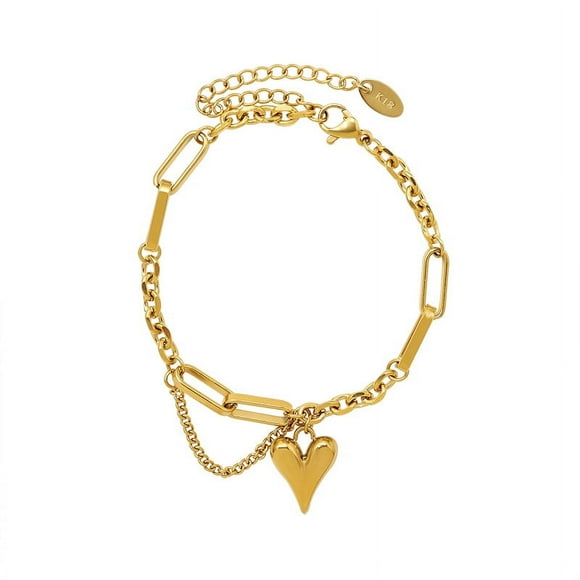 Tassel love bracelet, titanium steel personalized love bracelet, gold