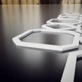 thumbnail image 5 of Ekena Millwork 19 3/8"W x 11 3/8"H x 3/8"T Small Lockhart Decorative Fretwork Wall Panels in Architectural Grade PVC, 5 of 10