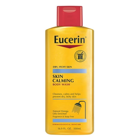 Dry Wash System - Eucerin Skin Calming Dry Skin Body Wash 8.4 fl. oz.