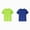 01a-ac, variant on 2PC Summer Outfits for Girls Boys and Girls Plain Print Short Sleeve T-Shirt Soft Basic Tees Kids Tshirts Sizes 2-11