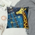 thumbnail image 2 of Nawypu  Cute Cartoon Animals Giraffe Elephant Monkey Lion Throw Pillow Case Cover,Inspirational Saying Decorations for Home Kids Room Nursery Playroom,Gifts for Kids Toddlers Teens, 2 of 5