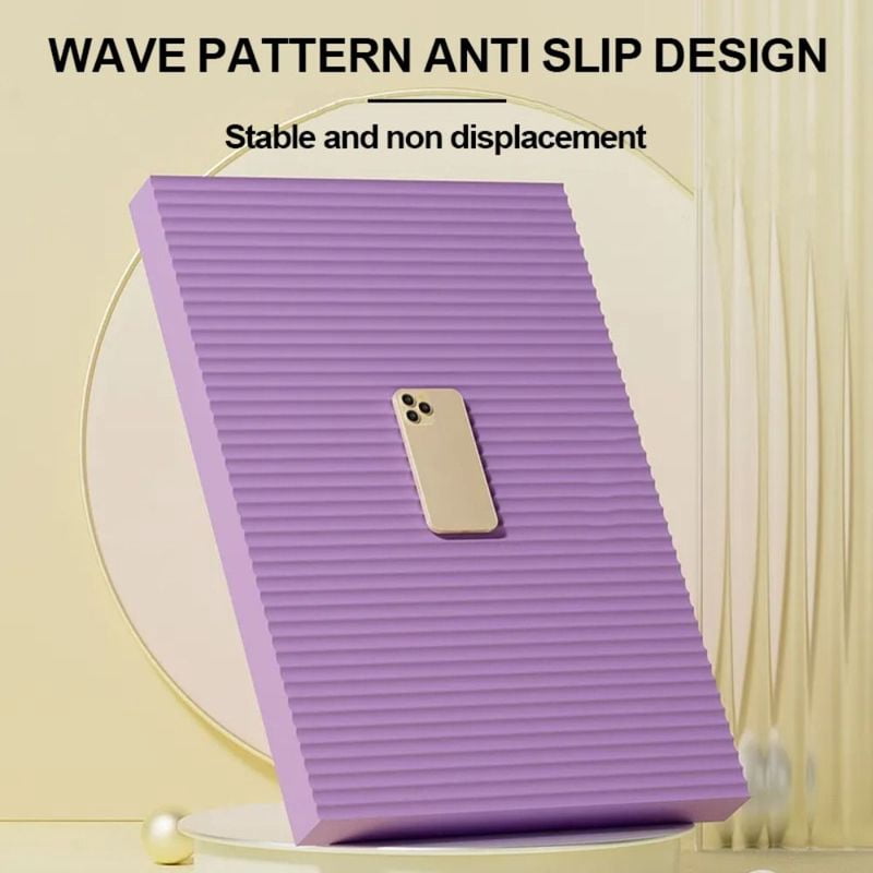 High Density NBR Balance Pad Durable Sports Fitness Board Purple Black Yoga Mat Support Balance Pad Yoga Pad