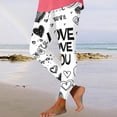 thumbnail image 5 of Jsaierl Womens Leggings Butt Lifting Love Heart Print Tights Cotton Legging Pants Stretch Full Length Athletic Leggings Spring Clothes for Women 2025, 5 of 6