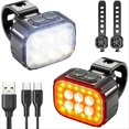thumbnail image 1 of Juego de Luces para Bicicleta de Carretera de Alcance, Luz Trasera para Bicicleta de Montaña con Soporte Desmontable., 1 of 5