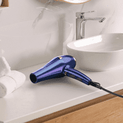 Hair Dryer, CONFU 1875W Professional Ionic Blow Dryer for Hair Care,3 Attachments for Home Salon Travel, Purple