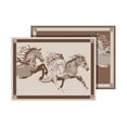 thumbnail image 2 of Faulkner Beige Mat Spx Horses Outdoor Rug, 9' x 12', 2 of 2