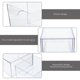 thumbnail image 4 of Transparent Storage Box Detachable Cosmetics Organizer for Storage, 4 of 5