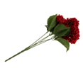 thumbnail image 4 of Cabezas de flores artificiales Macarena para boda decoración de muebles bricolaje hogar rojo, 4 of 8