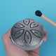 thumbnail image 4 of Herramientas y mejoras para el hogar Mini tambor de lluvia Tambor de lengüeta de acero de 3 pulgadas y 6 tonos Instrumento de percusión Tambor para niños Tambor pequeño portátil con bolsa de almacenam, 4 of 5