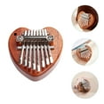 thumbnail image 3 of CIMAXIC 1 Set Exquisite Fingertip Kalimba Small Kalimba Wooden Mini Fingertip Kalimba,2.56"X2.56"X0.71", 3 of 5