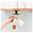 thumbnail image 3 of Spinning Storage Hook Organizer - 6 Hooks-in-one Adhesive Hangers, 3 of 5