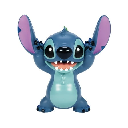 Enesco Lilo & Stitch Double Face Stitch Multicolor Figurine 5in H