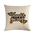 thumbnail image 1 of Up to 65% Off SMihono Thanksgiving wreath Pattern Cushion Cover Throw Pillow Case Sofa Bed Home Decor, 1 of 7