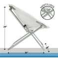 thumbnail image 3 of Mainstays Faux Fur Saucer™ Chair, White, 3 of 8