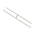 thumbnail image 1 of Hearth Products Controls (HPC) Rectangle Stainless Steel Fire Pit H-Burner (HBSB84-NG), 84x10-Inch, Natural Gas, 1 of 4
