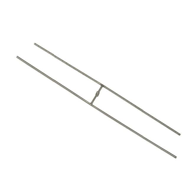 Hearth Products Controls (HPC) Rectangle Stainless Steel Fire Pit H-Burner (HBSB84-NG), 84x10-Inch, Natural Gas