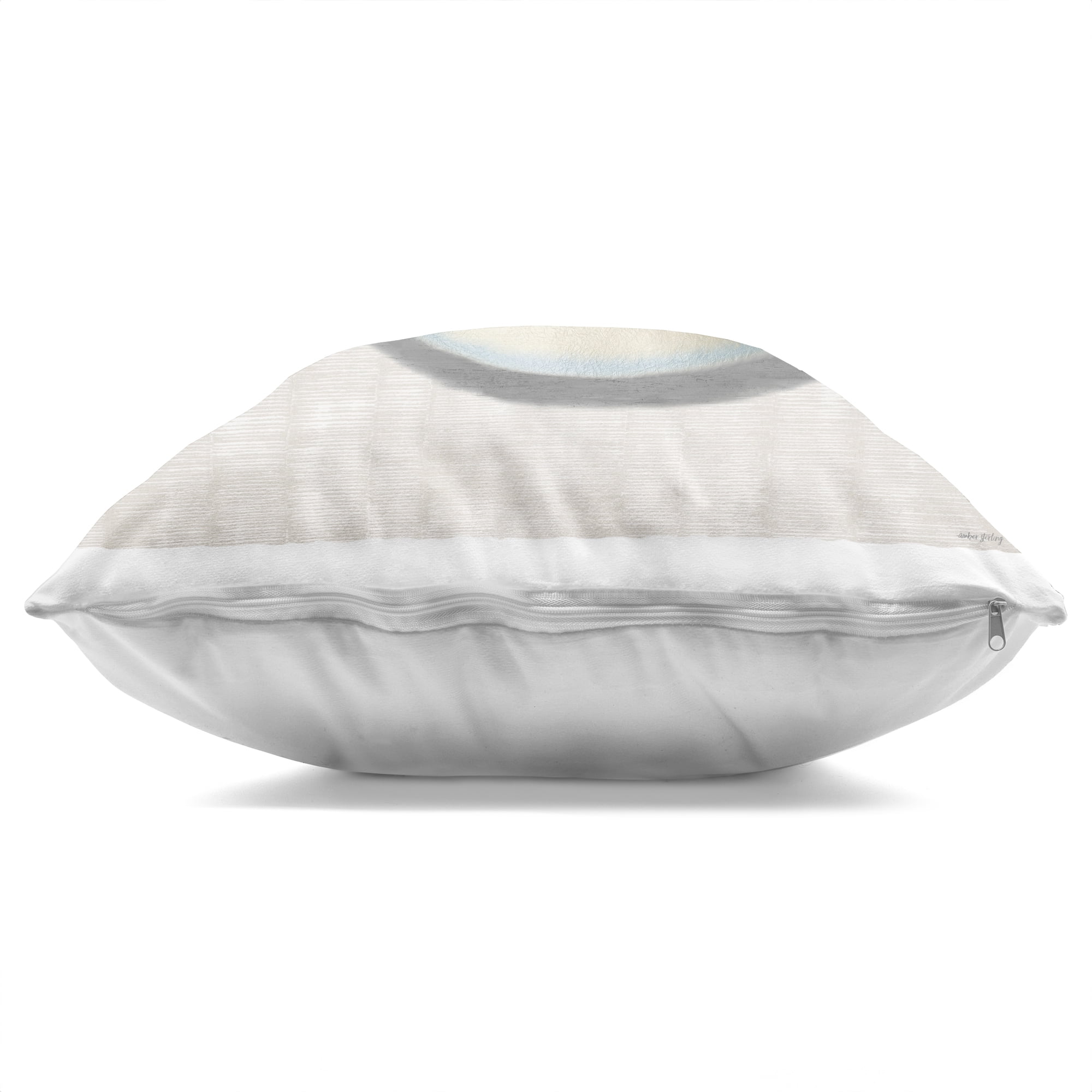 Stupell Industries Nautilus Shell in Misty Blue Decorative Printed Throw Pillow, design by Amber Sterling, 18 x 7 x 18