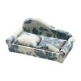 thumbnail image 1 of Caja de joyería en miniatura, organizador de sofá, diseño de doble almohada, ideal para regalo o guardar baratijas. Azul oscuro, 1 of 9