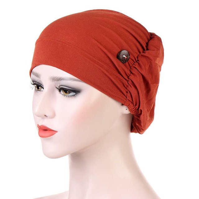 Turbante musulmán de Modal suave para Mujer Tan Jianjun unisex