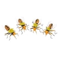 thumbnail image 1 of MasteelfCA 4Pcs Garden Bee Figurines Simulation Insect Decoration Gardening Supplies, 1 of 9
