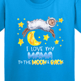 thumbnail image 4 of Inktastic I Love My Mama to the Moon and Back Cute Sheep Youth T-Shirt, 4 of 5