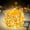 Warm white, variant on Outdoor Solar String Lights,72ft 200 LED 8 Lighting Modes Copper Wire Solar Decorative Lights, Waterproof Solar Fairy Lights for Garden, Wedding, Patio, Bedroom, Party, Bushes, Trees and Christmas