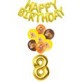 thumbnail image 3 of Decoración para fiesta de cumpleaños con tema de caballo, vajilla, vasos de papel, platos, manteles, globos, regalos de cumpleaños para bebés, 3 of 5