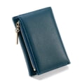 thumbnail image 1 of Students Short Solid Color Tri-fold Coin Purse Large Capacity Design For Outdoor, 1 of 5