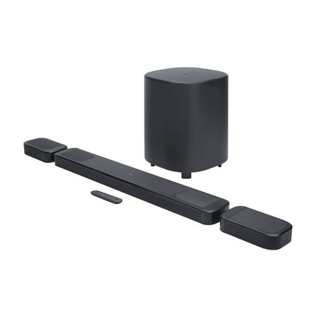 JBL Bar 1000MK2 - 7.1.4 channel soundbar system with detachable surround speakers, Dolby Atmos® and DTS:X® - Black