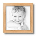 thumbnail image 2 of ArtToFrames 8" x 8" Red Oak Wood Picture Frame, 8x8 inch Brown Wood Poster Frame (WOM-4878), 1 Pack, 2 of 7