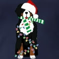 thumbnail image 3 of CafePress - Christmas Bernese Mt Holiday Dog Long Sleeve T Shi - Womens Hooded Shirt, 3 of 3