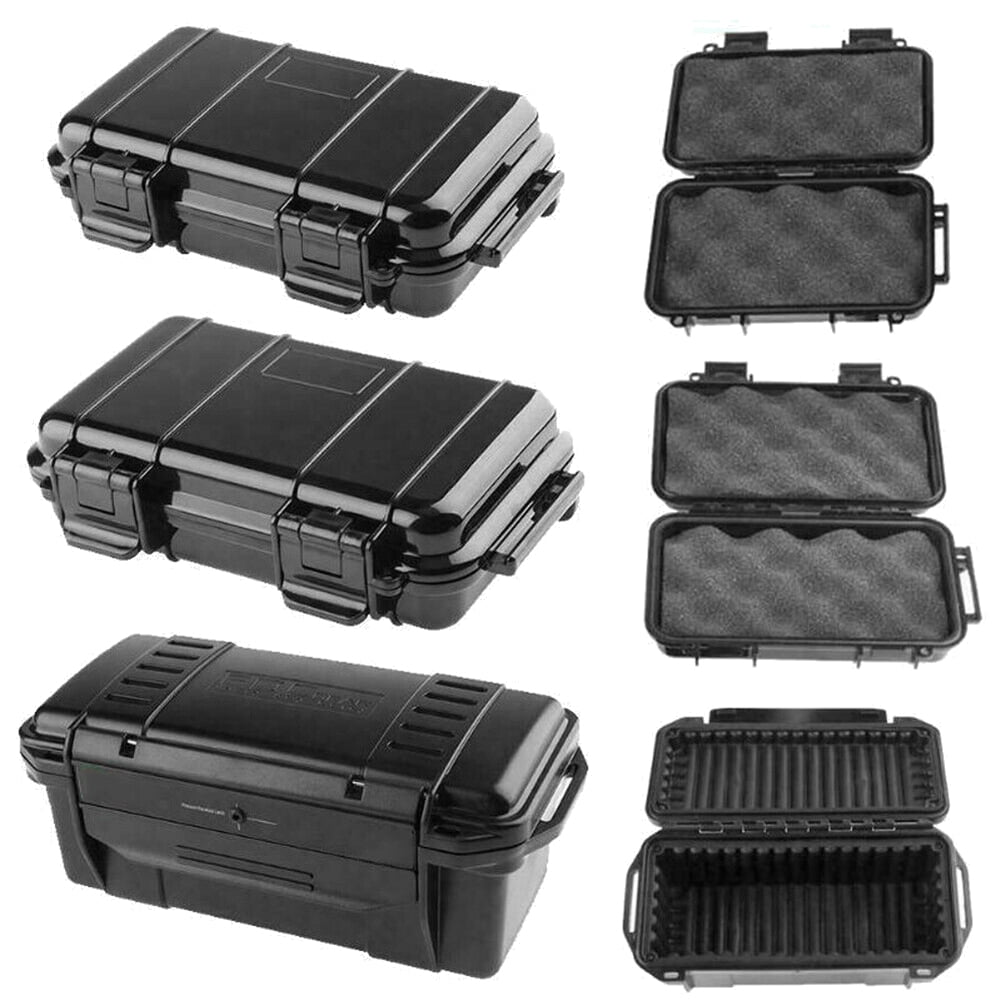 Waterproof Tool Box Safety Case Outdoor Hard Plastic Portable Storage Dry Boxes 